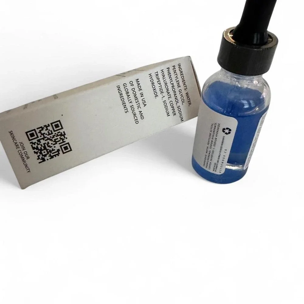 Copper peptide serum